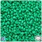 BeadTin Green Opaque 6mm Faceted Rondelle Plastic Craft Beads (1350pcs)